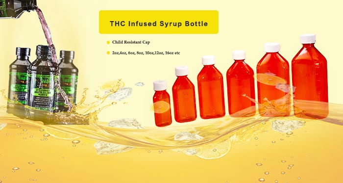 THC Syrup Containers