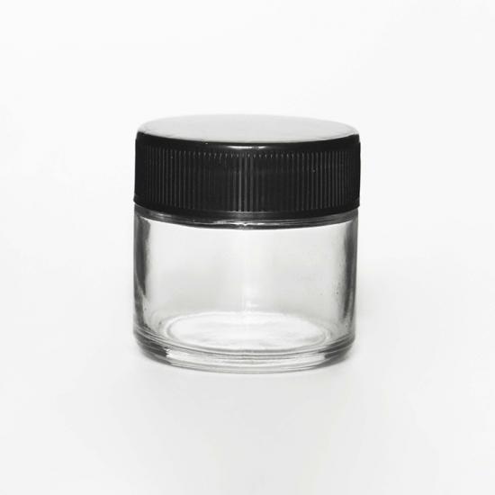 frasco de vidrio de boca ancha a prueba de niños para hierba - Safecare