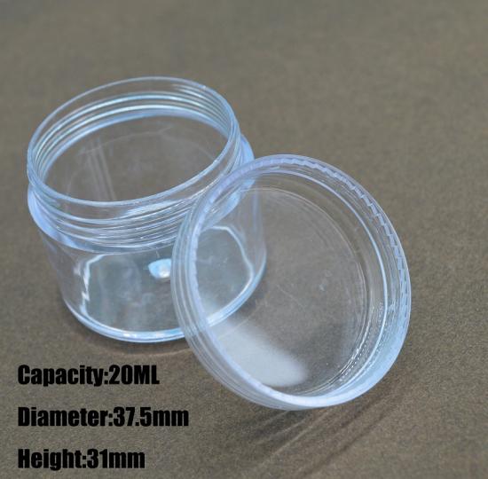 frasco de plástico vacío de plástico ps