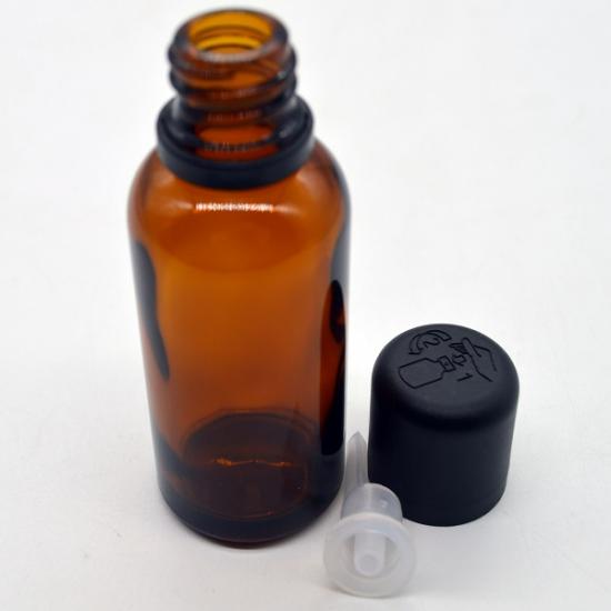  1OZ botella de vidrio cuentagotas aceite esencial aceite de cáñamo Cbd botella