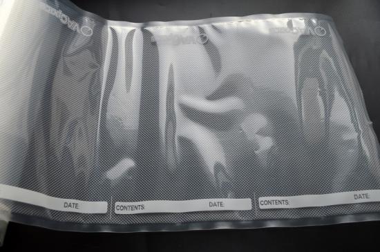 Bolsa de vacío laminada de nailon transparente de plástico con sellado térmico para malezas, hierbas, maíz
