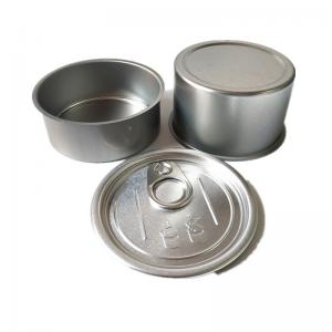 Caja de lata de tarro cosmético de aluminio de 100 ml con tapa de extracción fácil - Safecare