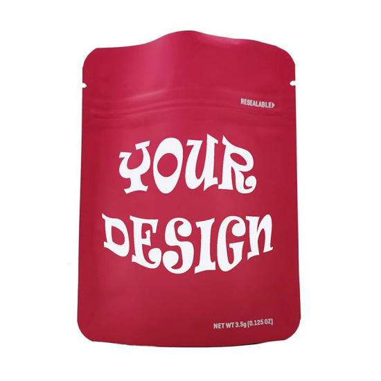 Venta caliente personalizada su bolsa de embalaje de mylar ziplock a prueba de niños de diseño - Safecare