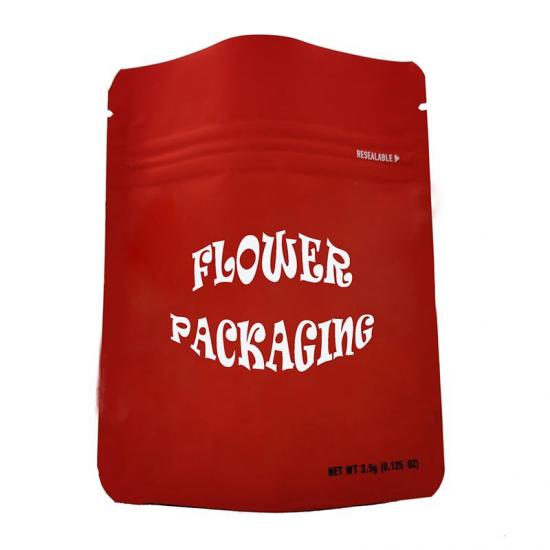 Venta caliente personalizada su bolsa de embalaje de mylar ziplock a prueba de niños de diseño