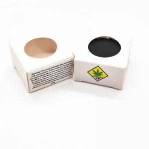 Caja de papel resistente del tarro de la botella de cristal del cáñamo de la cera de los niños de la impresión de encargo - Safecare