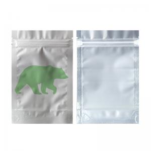 La cremallera olográfica transparente de encargo de Mylar empaqueta los bolsos claros grandes de mylar con la ventana - Safecare