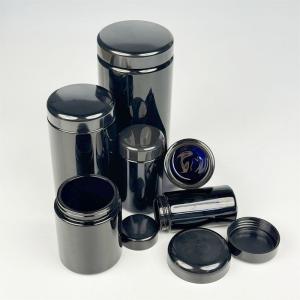 Frascos de vidrio violeta al por mayor de 5 ml, 15 ml, 30 ml, 50 ml, 100 ml, 120 ml, 150 ml y 250 ml para hierbas para el cuidado de la piel. - Safecare