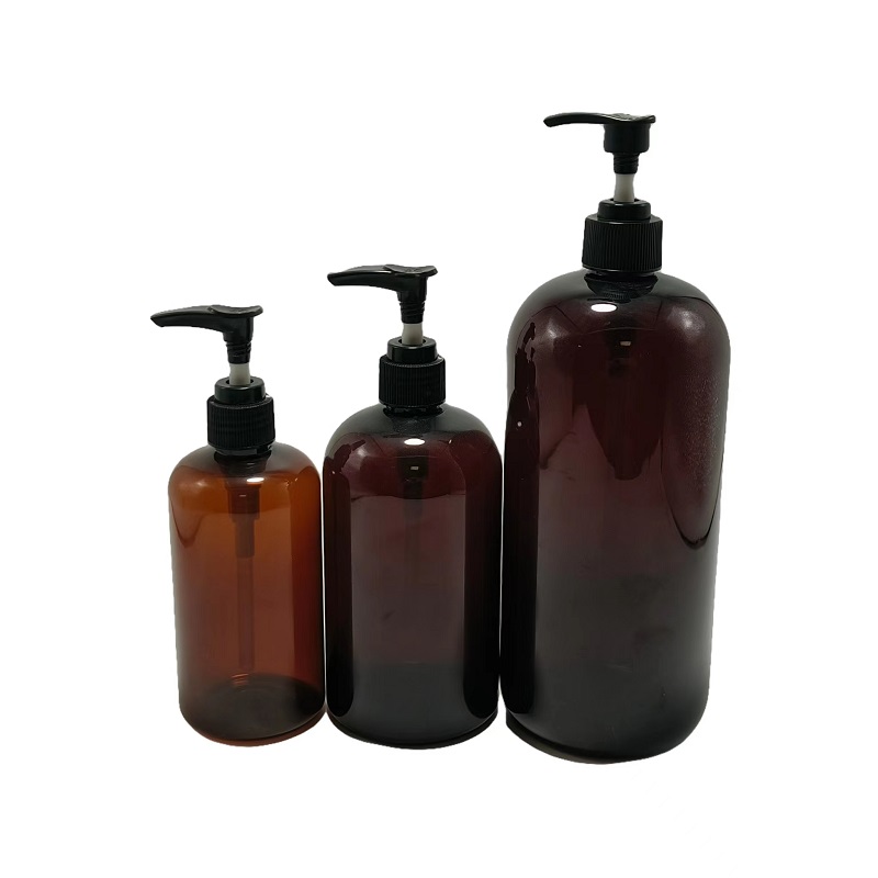 Botella dispensadora de jabón blanca lisa vacía de 3 oz, 4 oz, 5 oz y 7 oz para baño