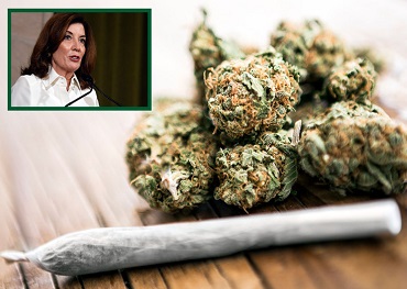 alta prioridad: kathy hochul promete lanzar la industria legal de la marihuana en ny cuomo estancado en